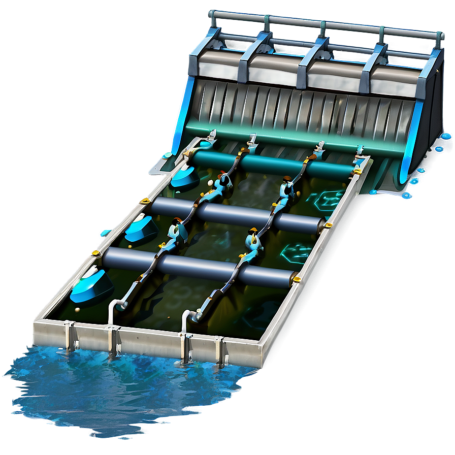 Underwater Gate Control Dam Png 16 PNG Image