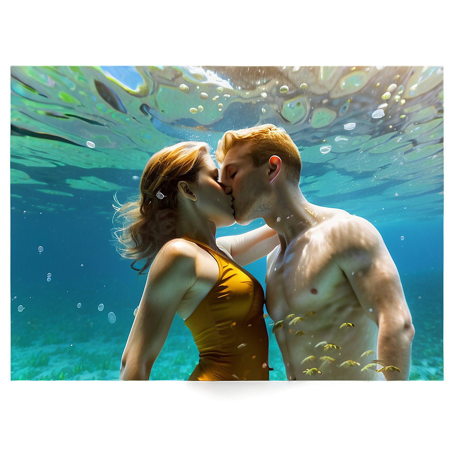 Underwater Kiss Png Lhk60 PNG Image