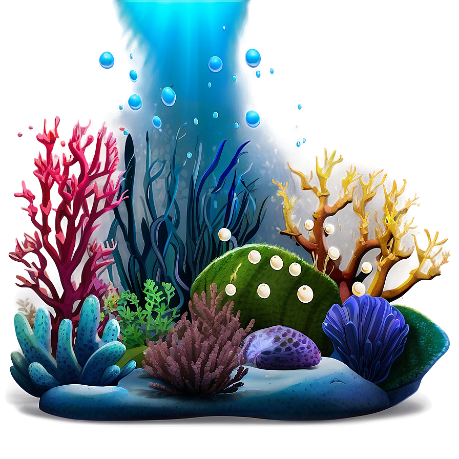 Underwater Scene Png Yop8 PNG Image