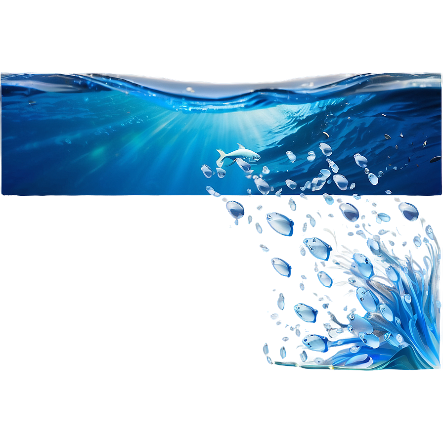 Underwater Wave View Png Dtk59 PNG Image