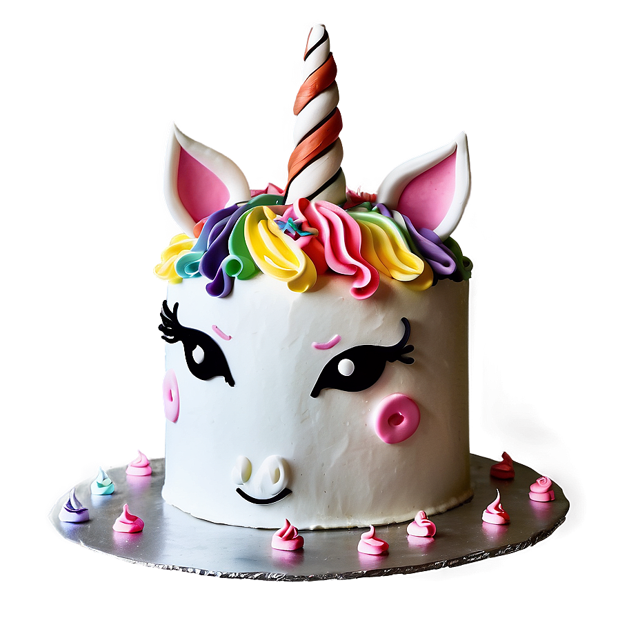 Unicorn Cake Png Xai PNG Image