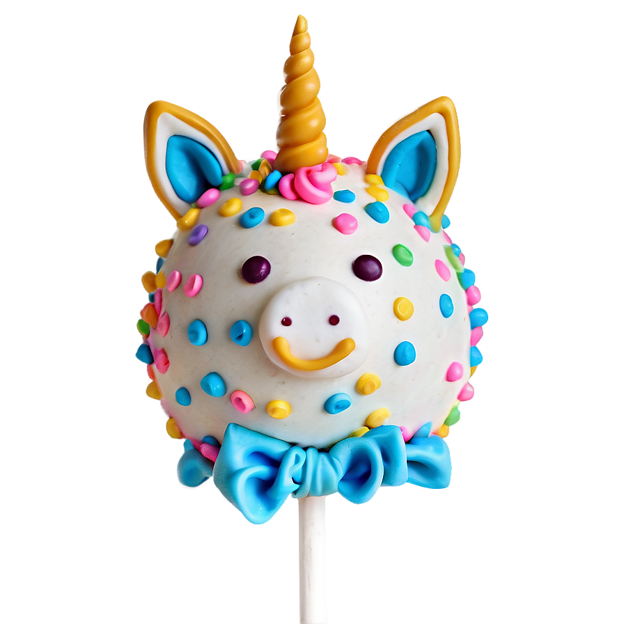 Unicorn Cake Pop Png Snx PNG Image