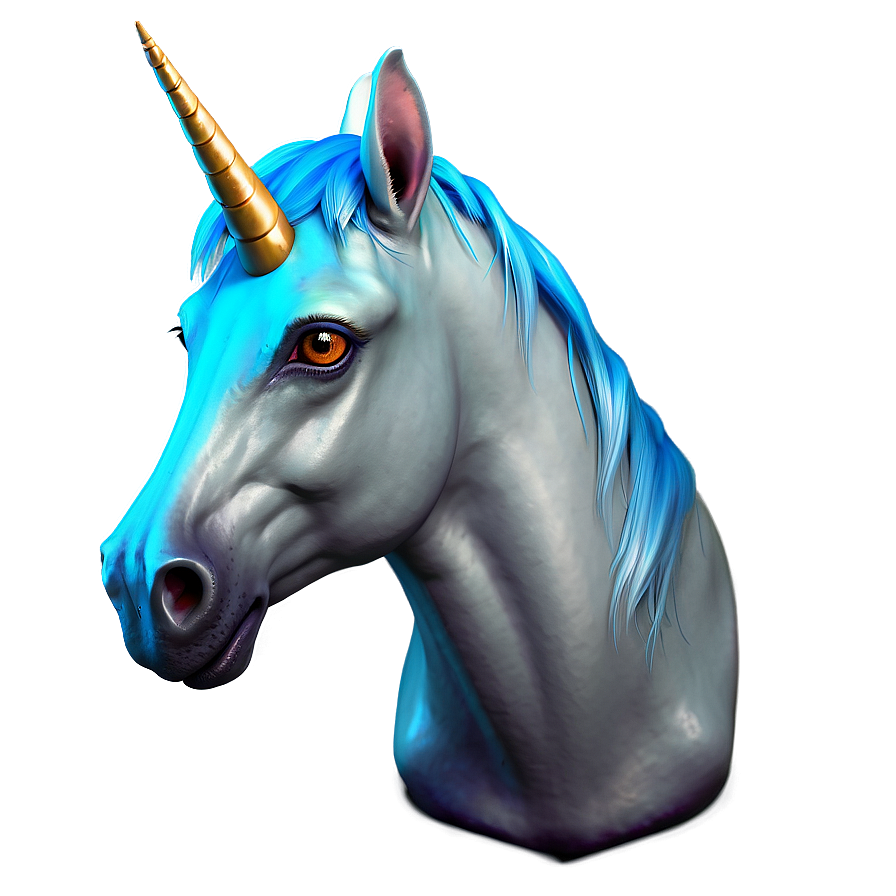 Unicorn Face Png 10 PNG Image