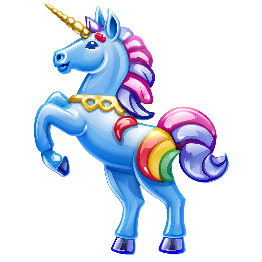 Unicorn Pendant Png Klq85 PNG Image