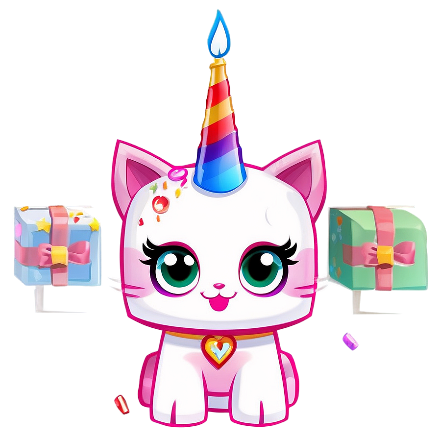 Unikitty Birthday Party Png 45 PNG Image