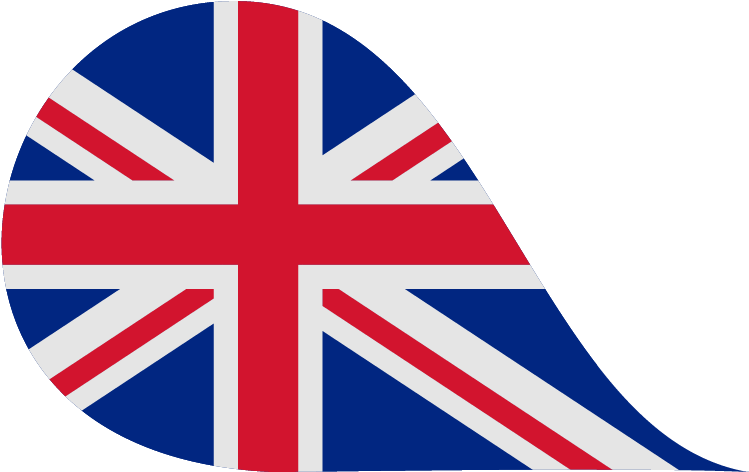 Union Jack Oval Design PNG Image