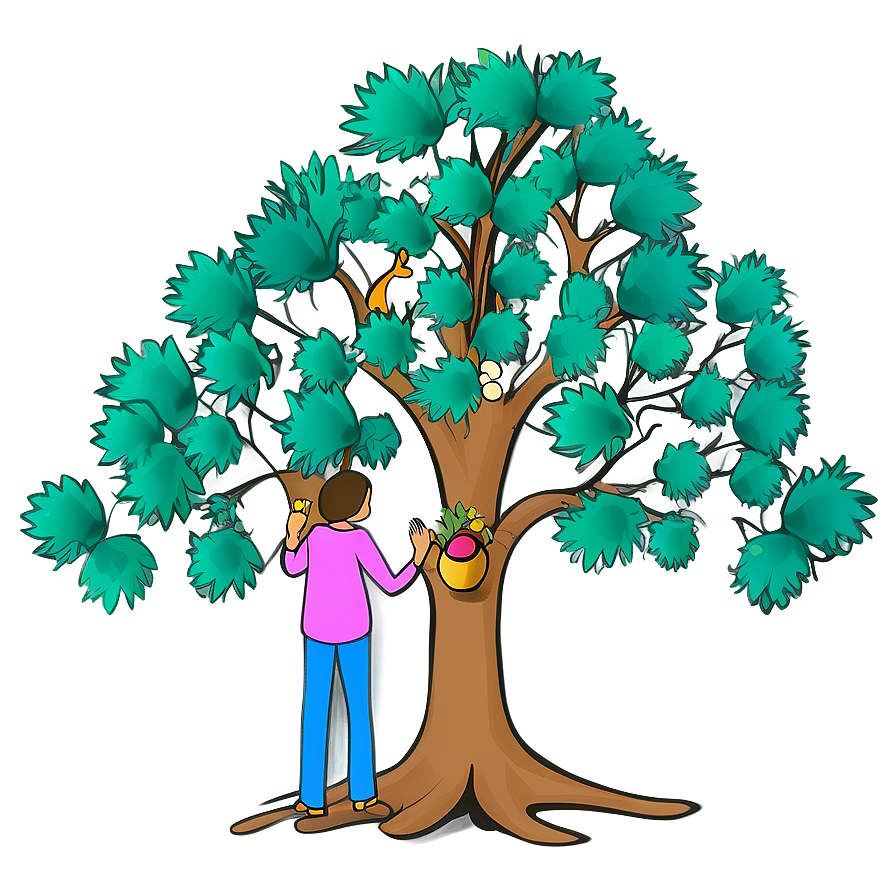 Unique Family Reunion Tree Illustration Png 13 PNG Image