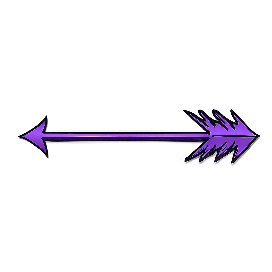 Unique Purple Arrow Png Wox43 PNG Image