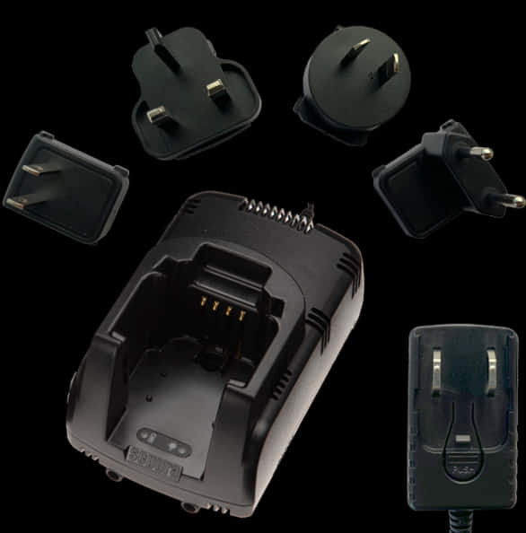 Universal Phone Charger Adapters PNG Image