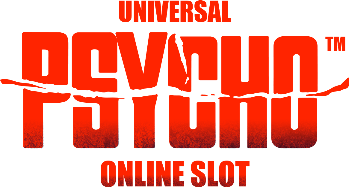 Universal Psycho Online Slot Logo PNG Image