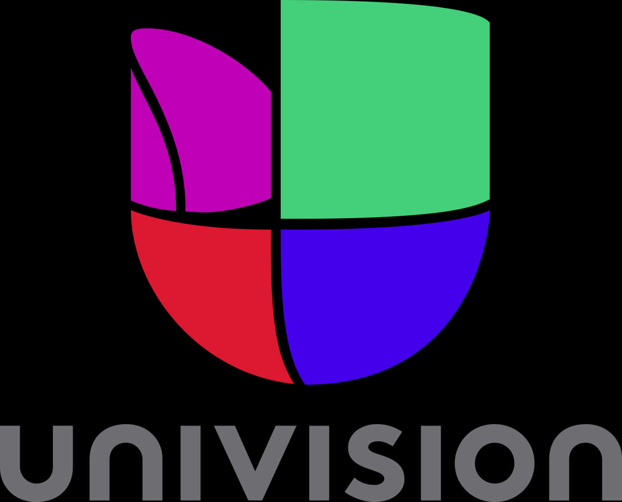 Univision Logo Colorful Shield PNG Image