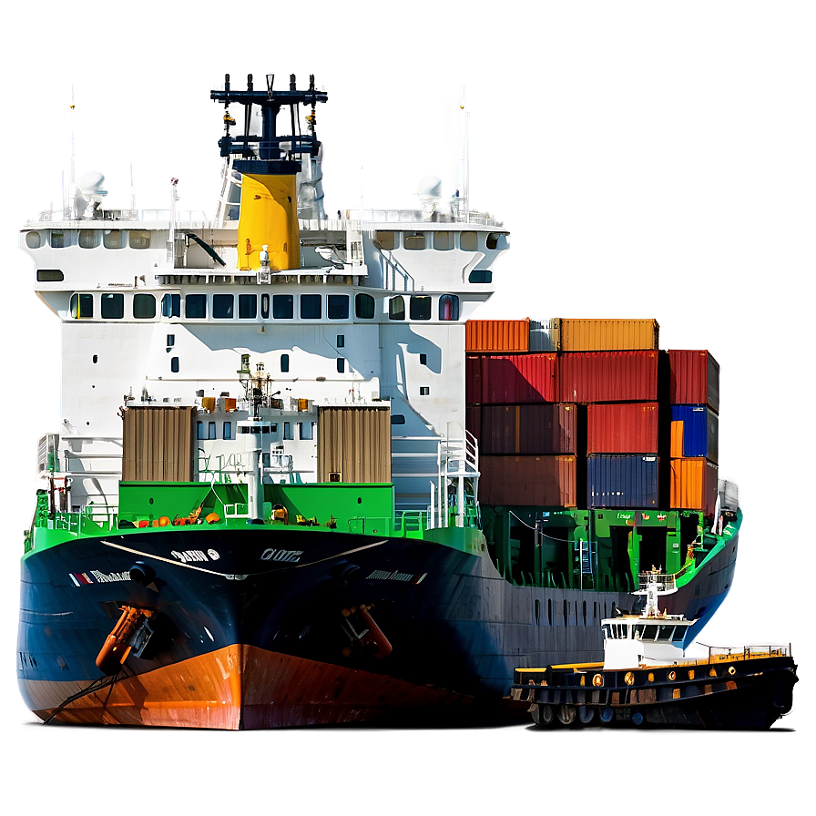 Unloading Cargo Ship Png Bvb PNG Image