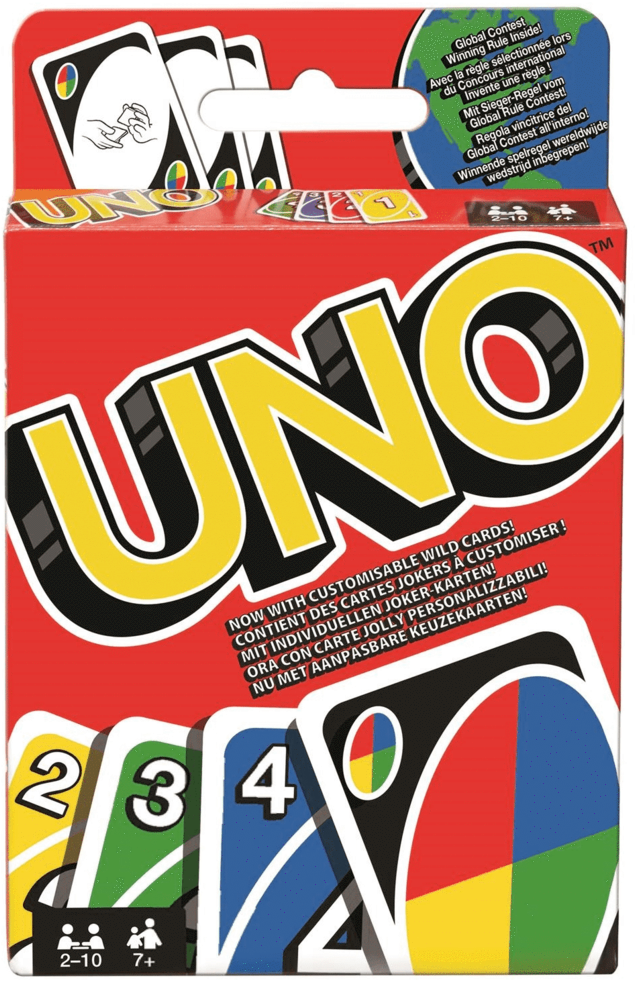 Uno Card Game Boxand Cards PNG Image