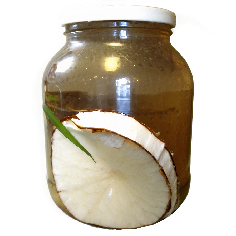 Unrefined Coconut Oil Png Kkq PNG Image