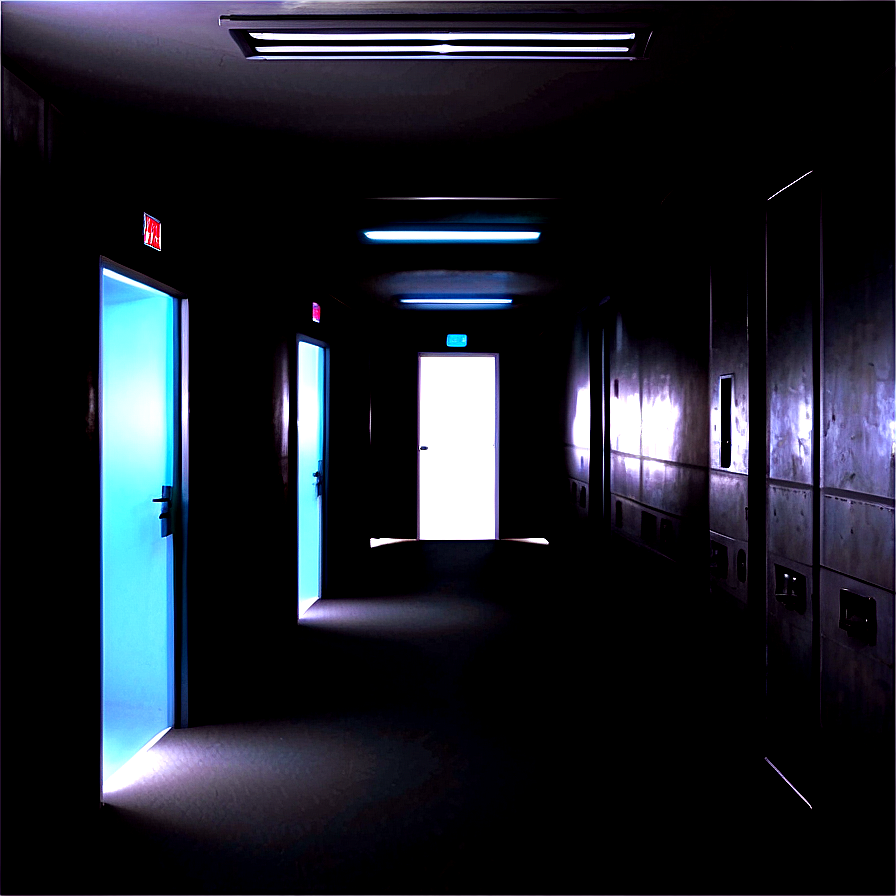 Unsettling Dark Corridor Png 36 PNG Image