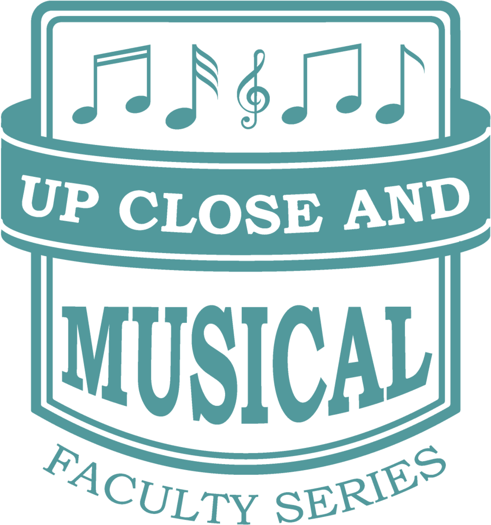 Up Closeand Musical Faculty Series Logo PNG Image