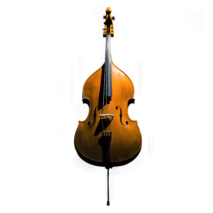 Upright Bass Silhouette Png Hem81 PNG Image