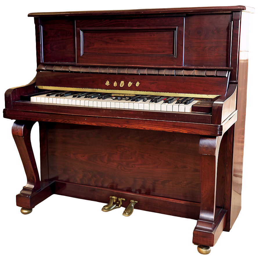 Upright Piano With Open Lid Png Dca45 PNG Image