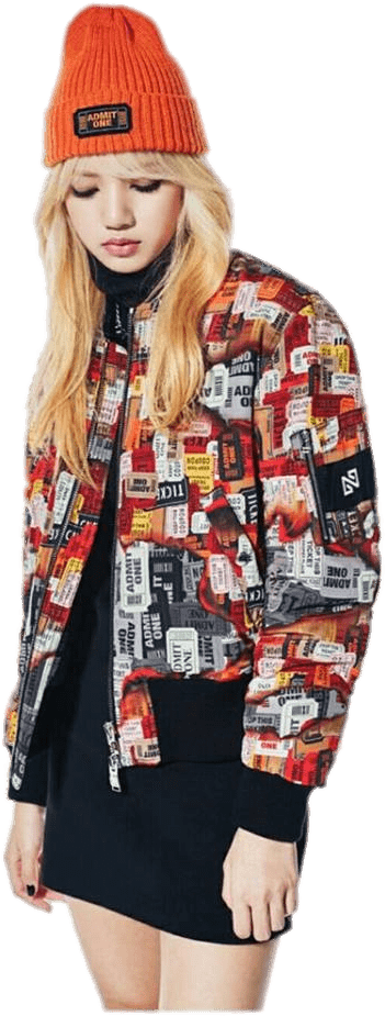 Urban Chic Fashion Style PNG Image