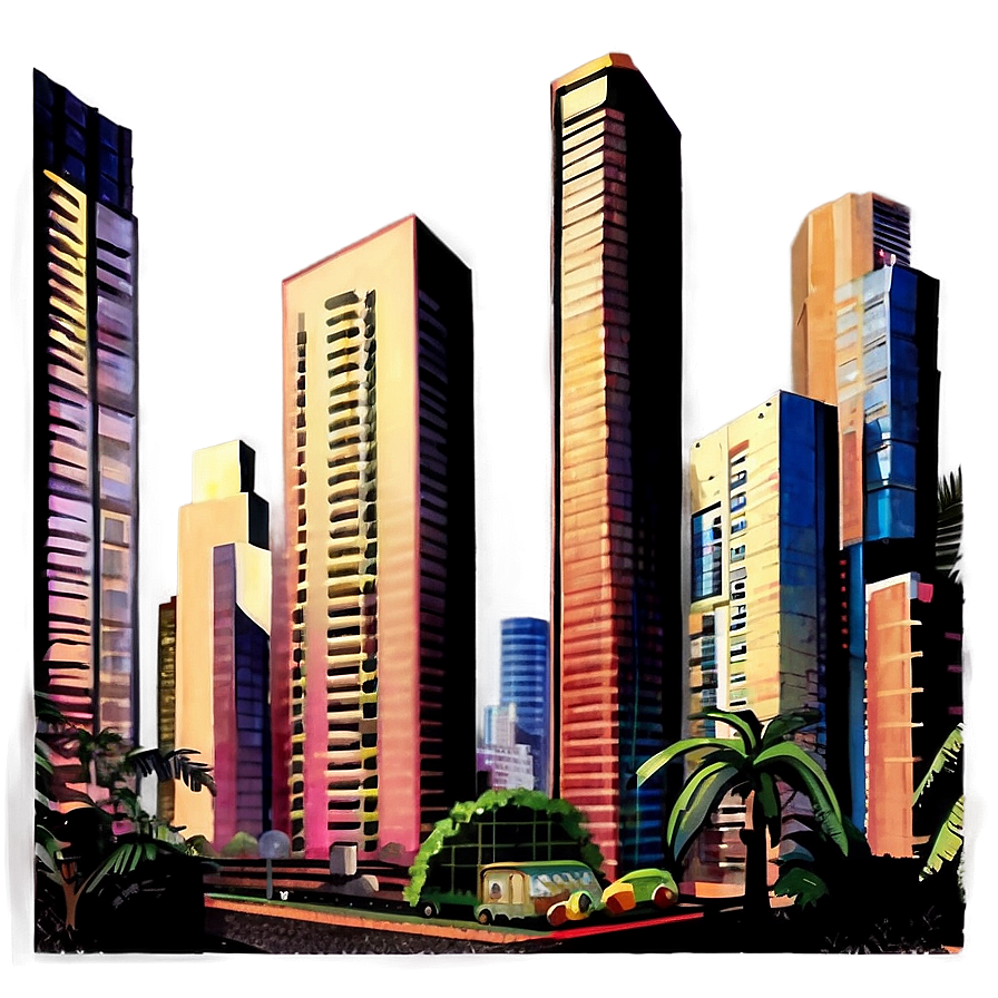 Urban City Land Png Sbe20 PNG Image