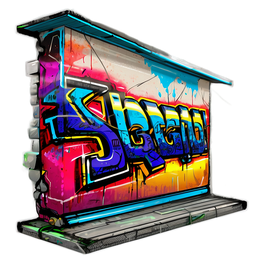 Urban Graffiti Art Studio Png Xvx57 PNG Image