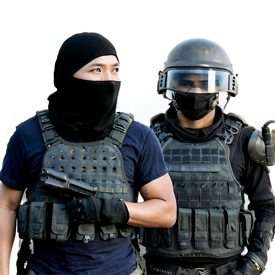 Urban Riot Standoff Png Ddt96 PNG Image