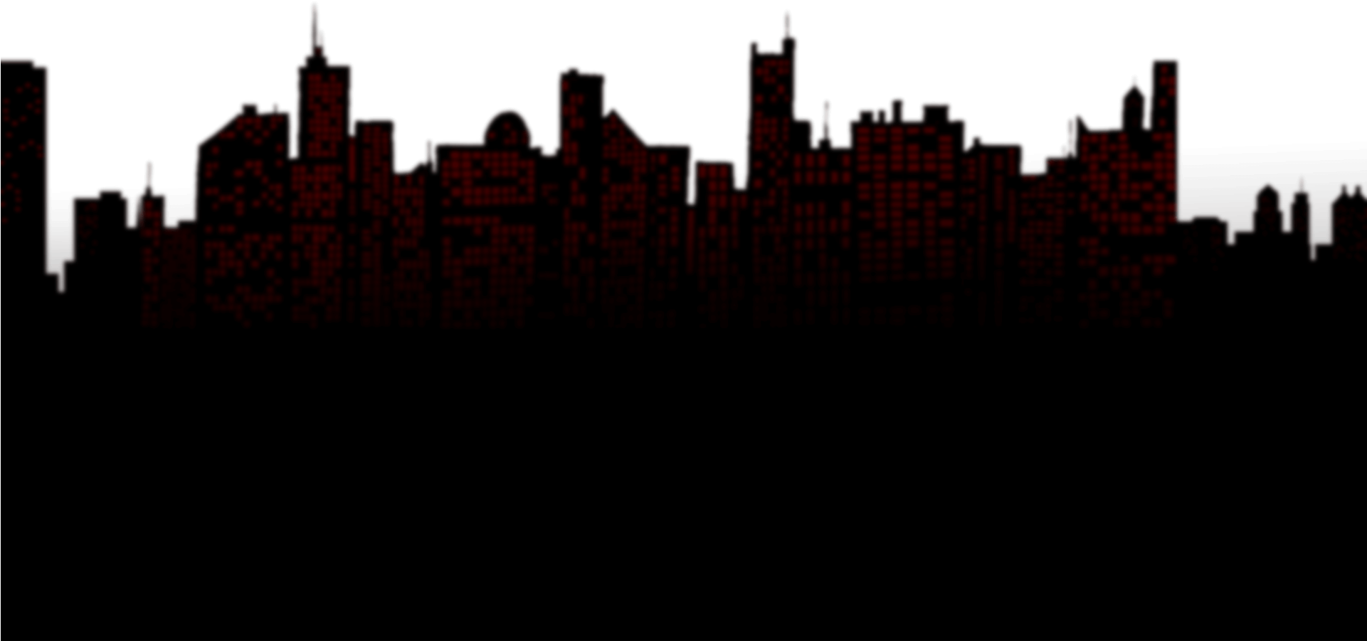 Urban Silhouette Skyline PNG Image