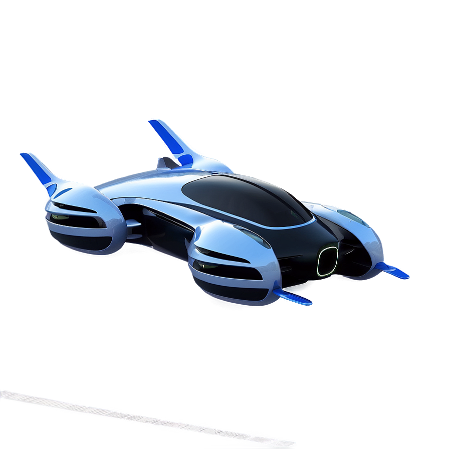 Urban Sky Flying Car Png Yay14 PNG Image