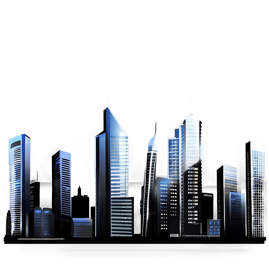 Urban Skyline Creation Png 06202024 PNG Image