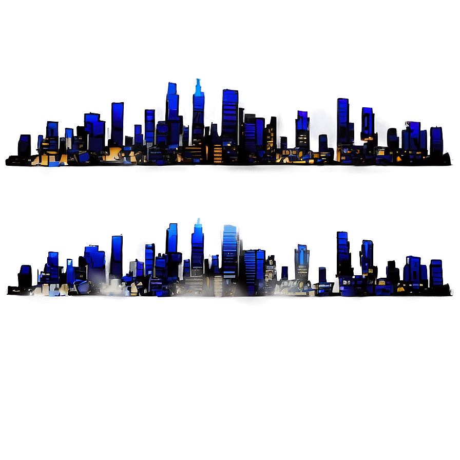 Urban Skyline Creation Png Kld PNG Image