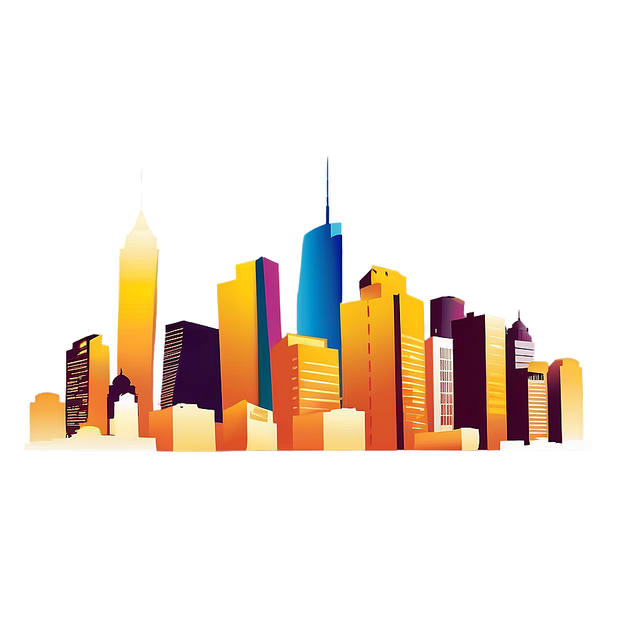 Urban Skyline Silhouette Png 71 PNG Image