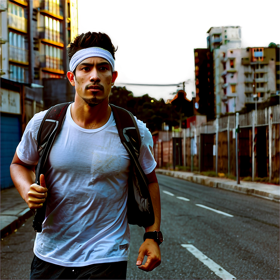 Urban Street Running Png Pdq PNG Image