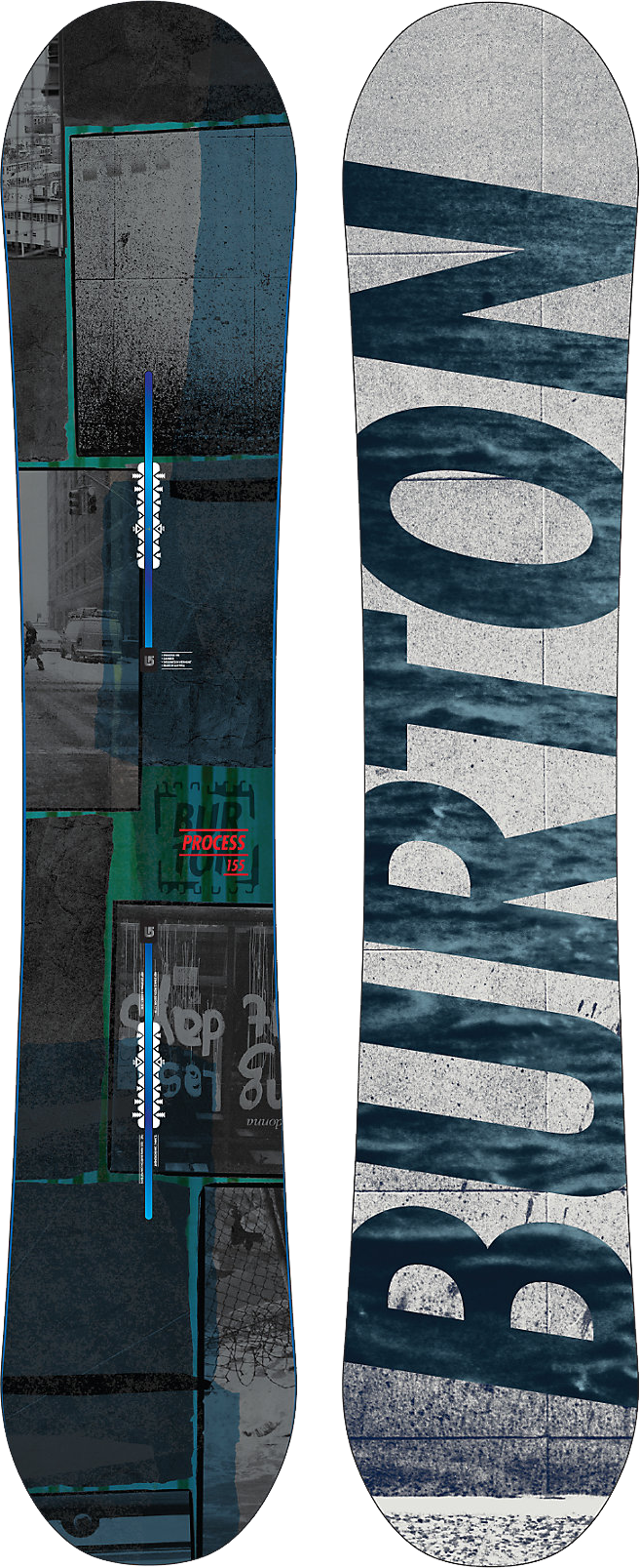 Urban Style Snowboard Design PNG Image