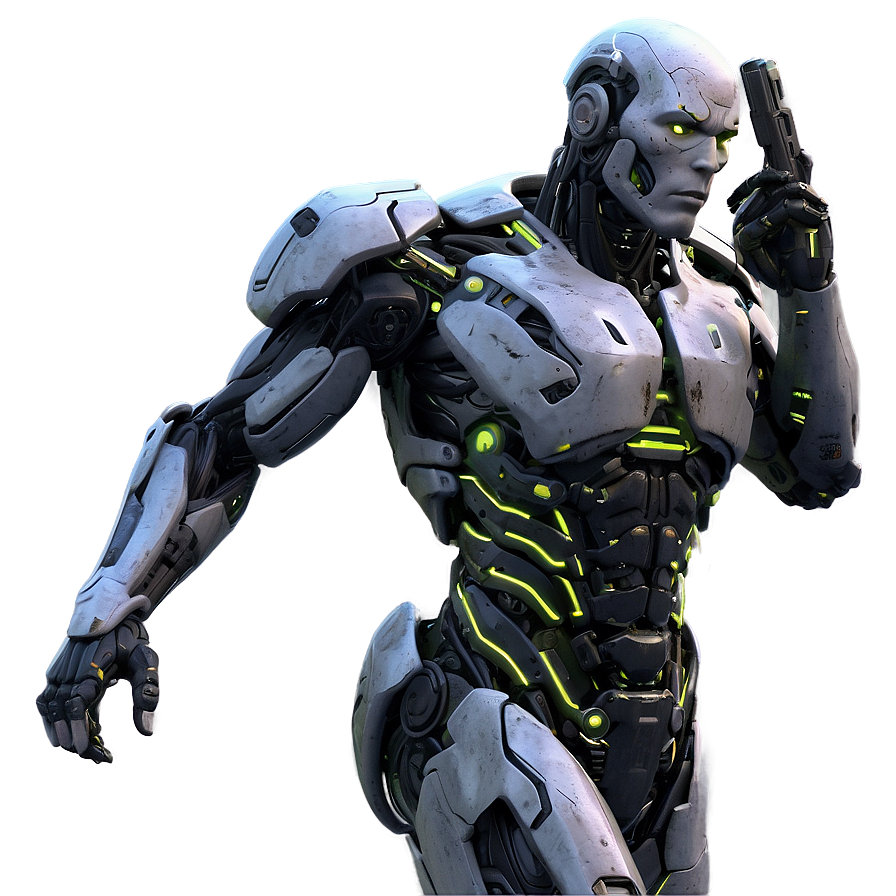 Urban Warfare Cyborg Png 27 PNG Image