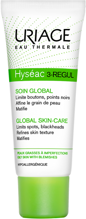 Uriage Hyseac3 Regul Global Skin Care Tube PNG Image