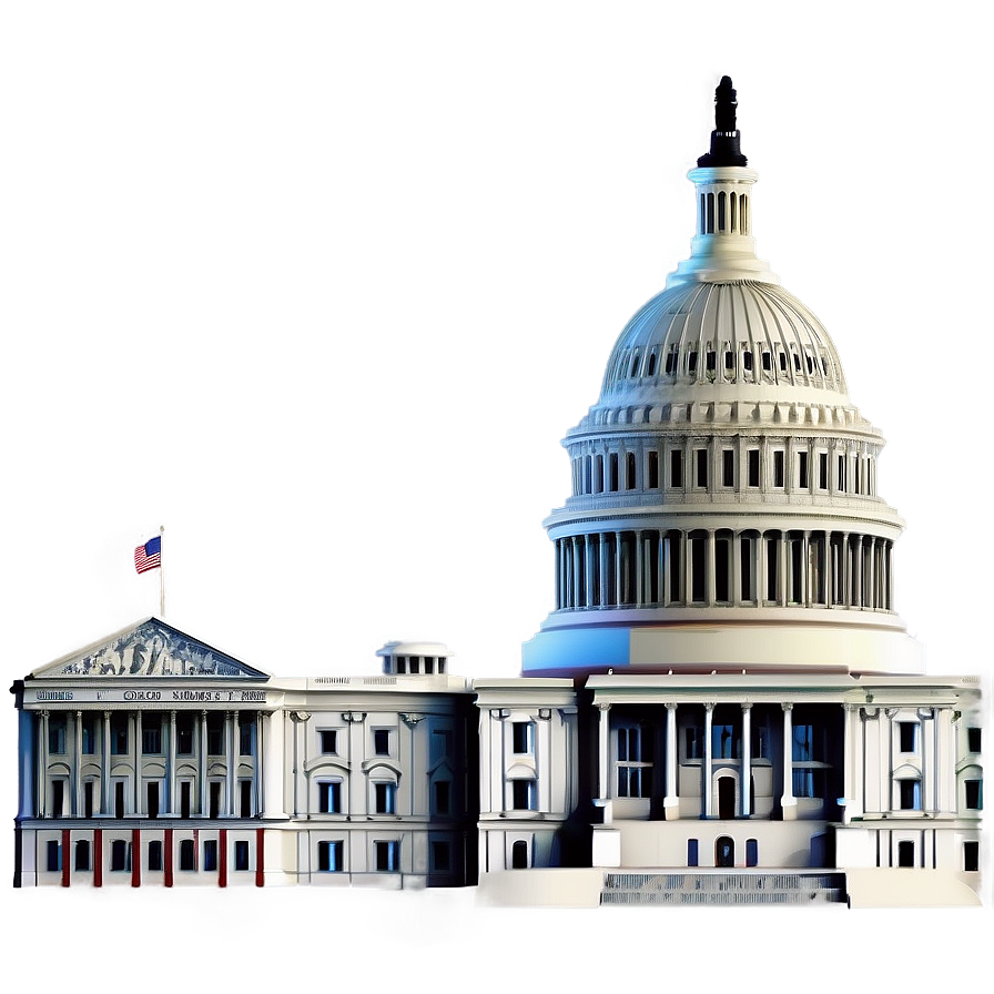 Us Capitol Building Png Njs53 PNG Image