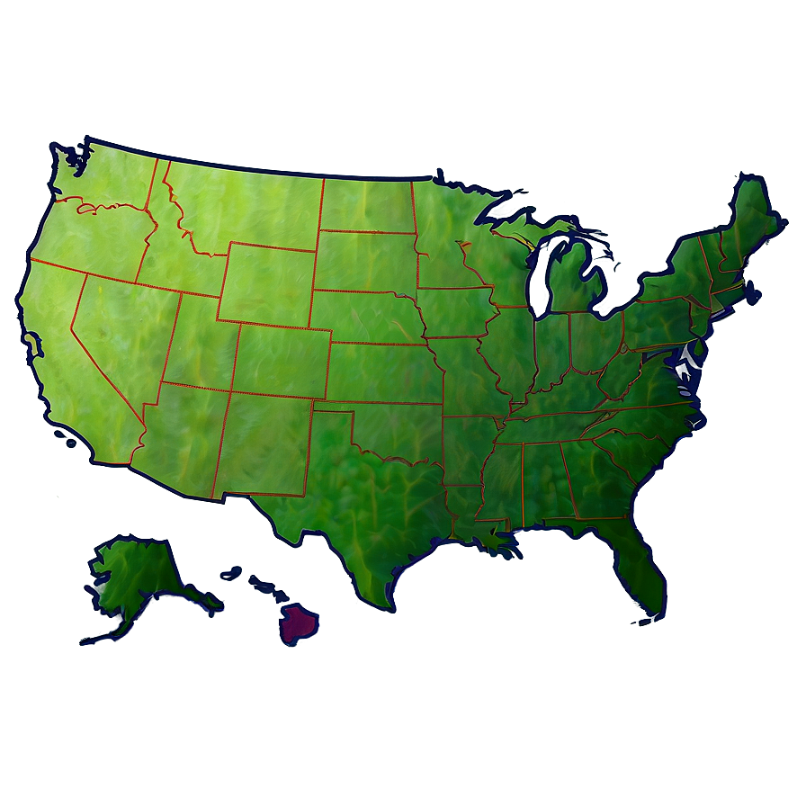 Us Map Outline Transparent Png Inp PNG Image