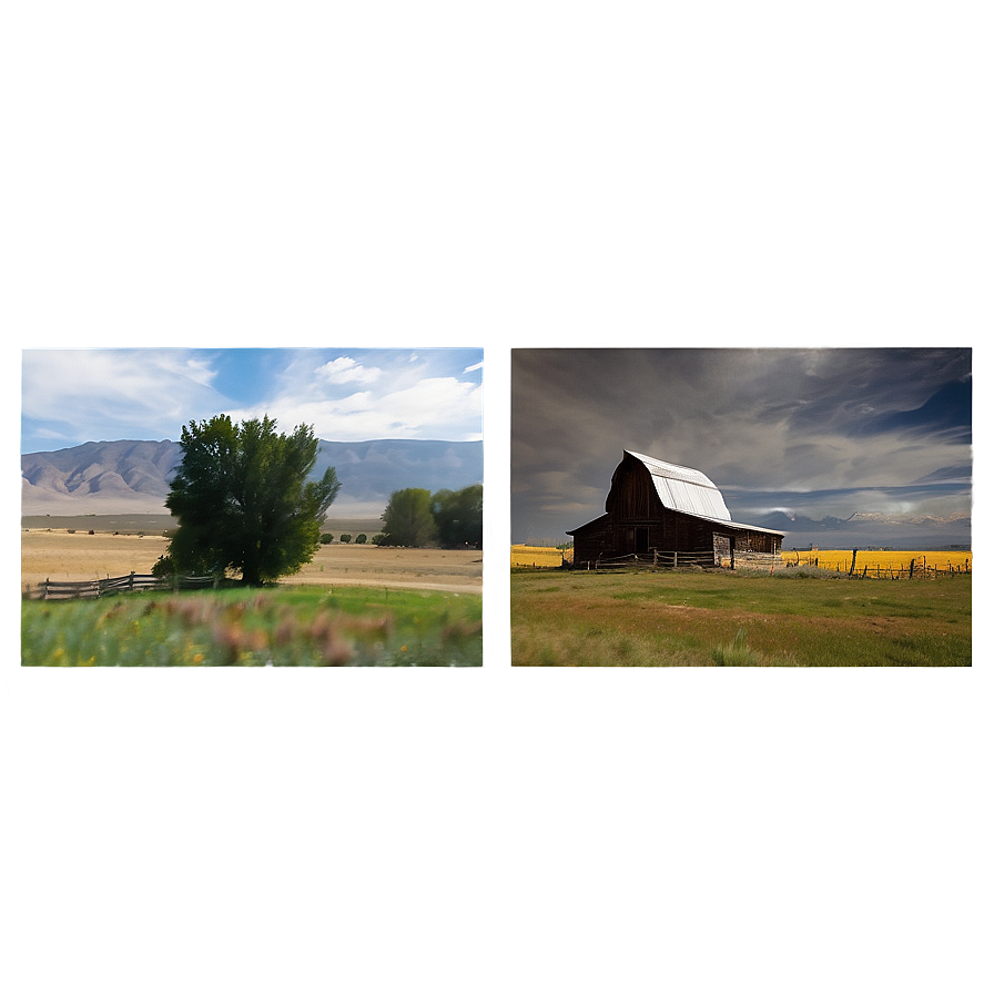 Utah Farm Landscape Png 06122024 PNG Image