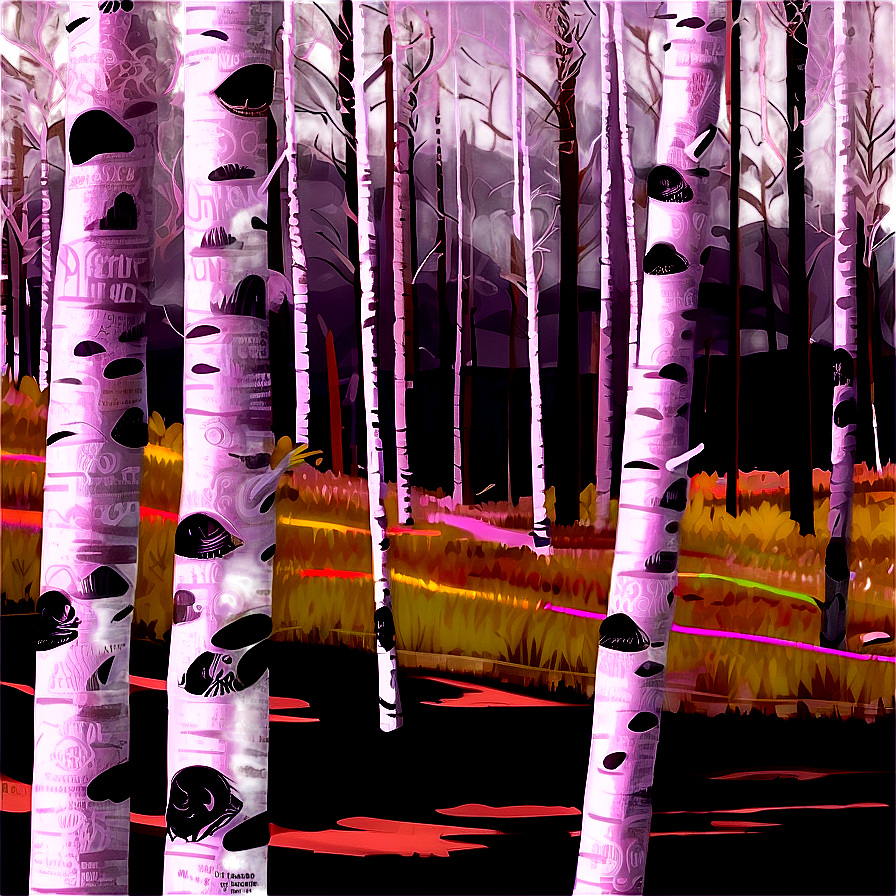 Utah Quaking Aspen Forest Png 7 PNG Image