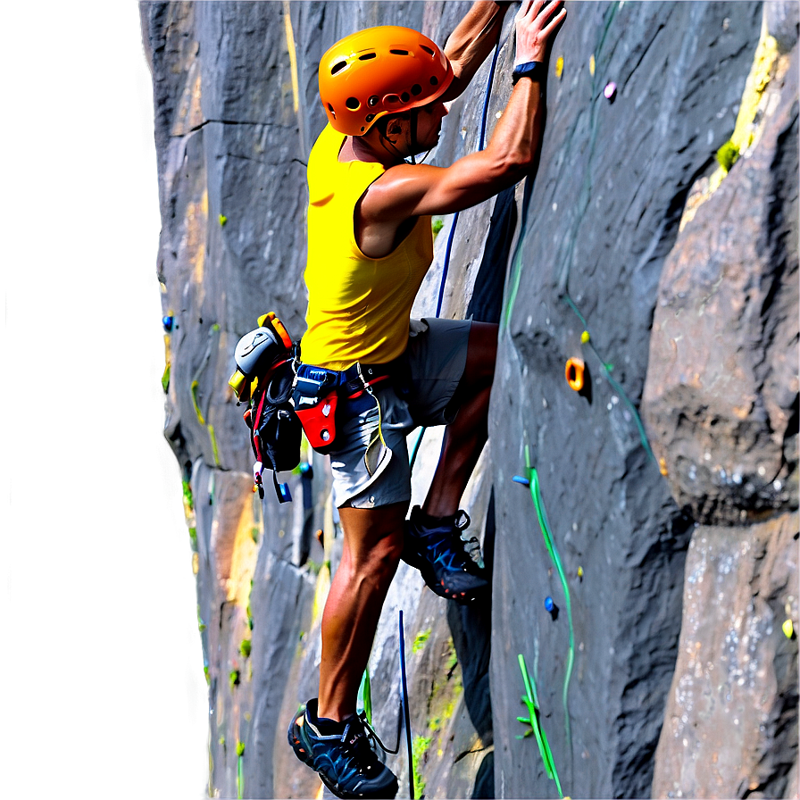 Utah Rock Climbing Png 06122024 PNG Image