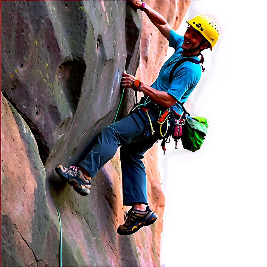 Utah Rock Climbing Png Hpu PNG Image