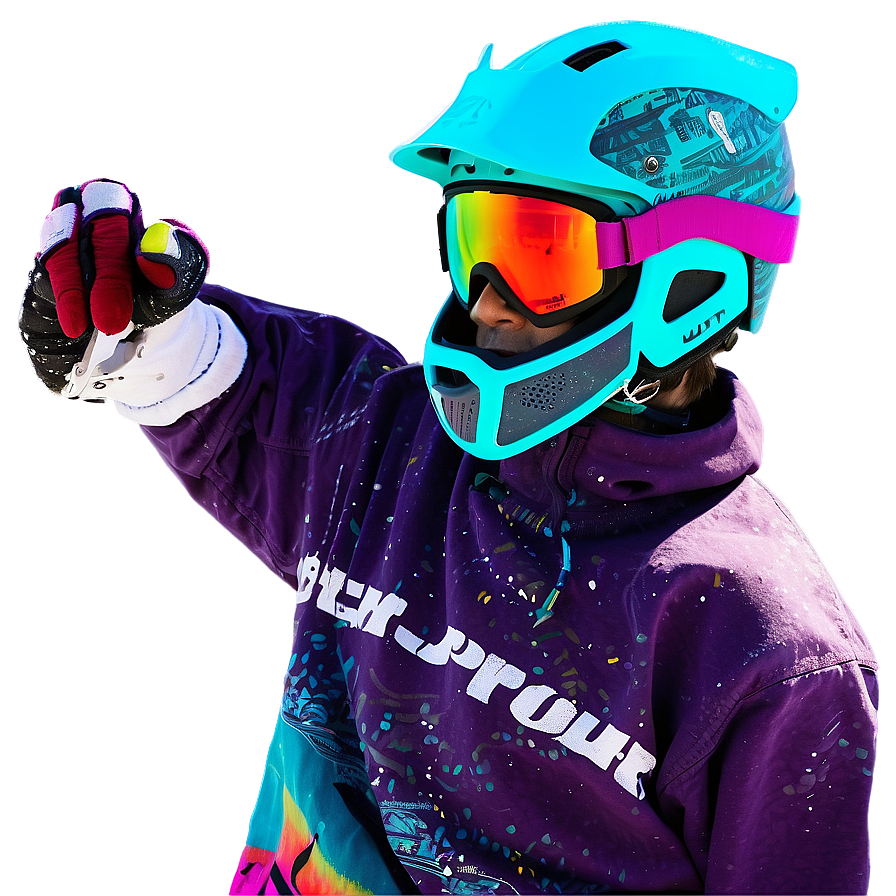 Utah Ski Snowboard Action Png 06292024 PNG Image