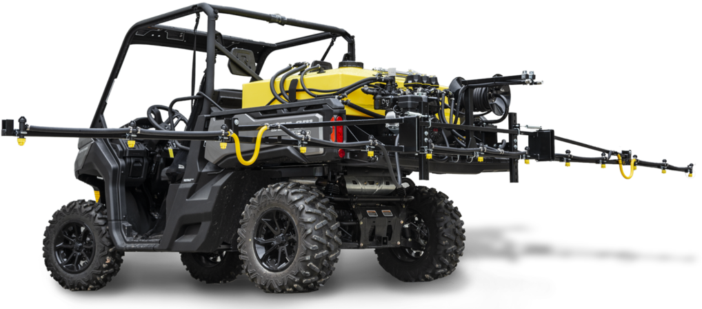 Utility A T Vwith Sprayer Attachment PNG Image