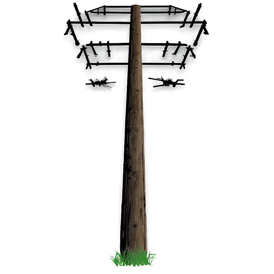 Utility Pole A PNG Image