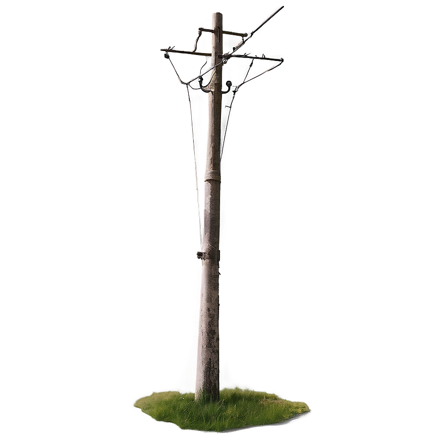 Utility Pole In Rural Area Png Yxc19 PNG Image