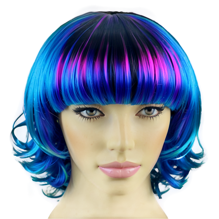 Uv Reactive Wig Png 86 PNG Image