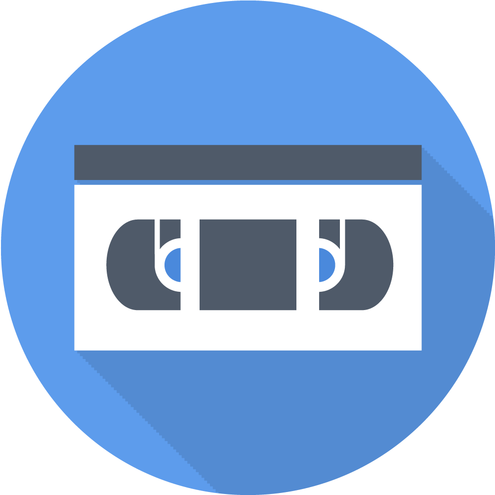 V H S Cassette Icon PNG Image