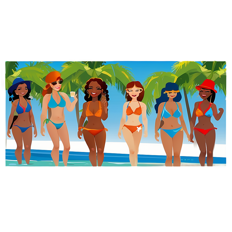 Vacation Beach Party Png 42 PNG Image