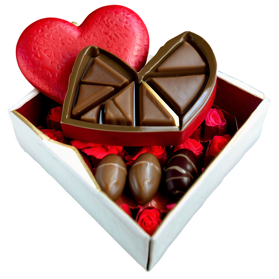 Valentine Chocolate Box Png Ixx65 PNG Image