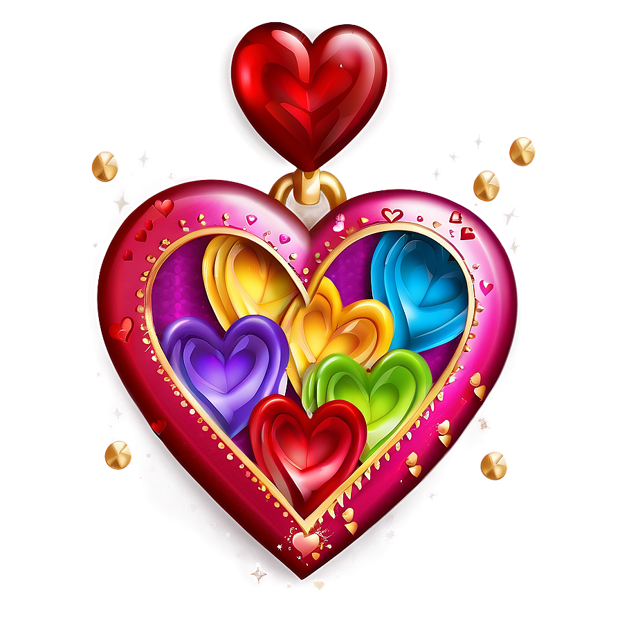 Valentine Heart Decoration Png 51 PNG Image